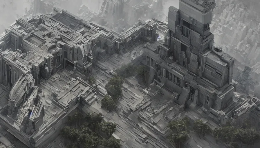 Prompt: capitol turned into concrete fortress, hyperdetailed, artstation, cgsociety, 8 k