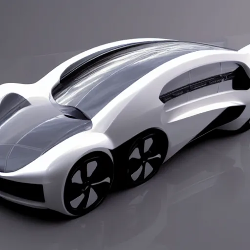 Prompt: futuristic car