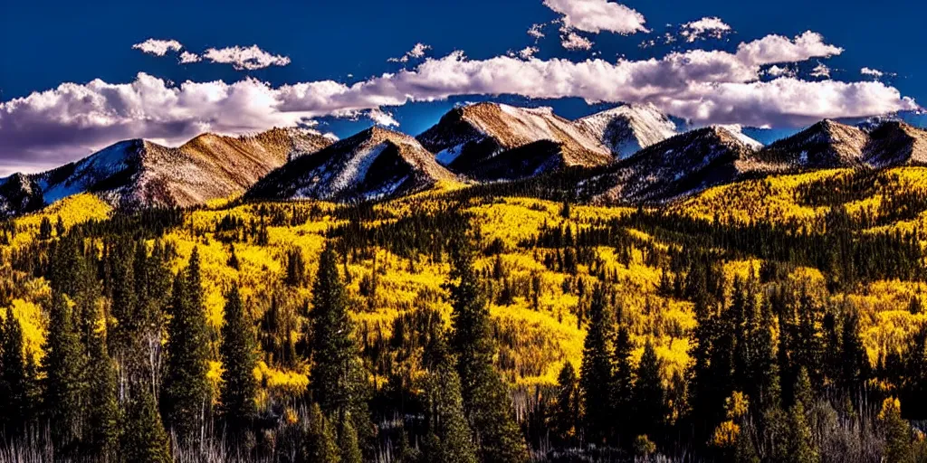 Prompt: 4 k award winning stunning photography of colorado mountains