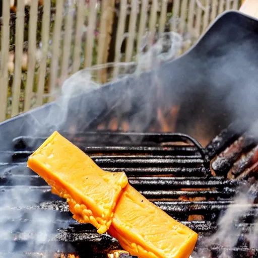 Image similar to goofy grilling cheese