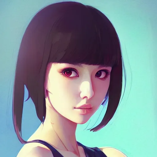 Image similar to a beautiful young japanese natalie portman alluring instagram model in crop top, by guweiz and wlop and ilya kuvshinov and artgerm and makoto shinkai and studio ghibli, symmetrical eyes, aesthetic, gorgeous, stunning, alluring, attractive, artstation, deviantart, pinterest, digital art