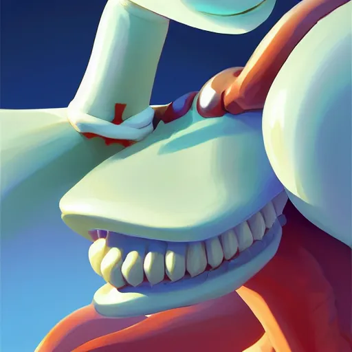 Image similar to face icon stylized minimalist earthworm jim, loftis, cory behance hd by jesper ejsing, by rhads, makoto shinkai and lois van baarle, ilya kuvshinov, rossdraws global illumination