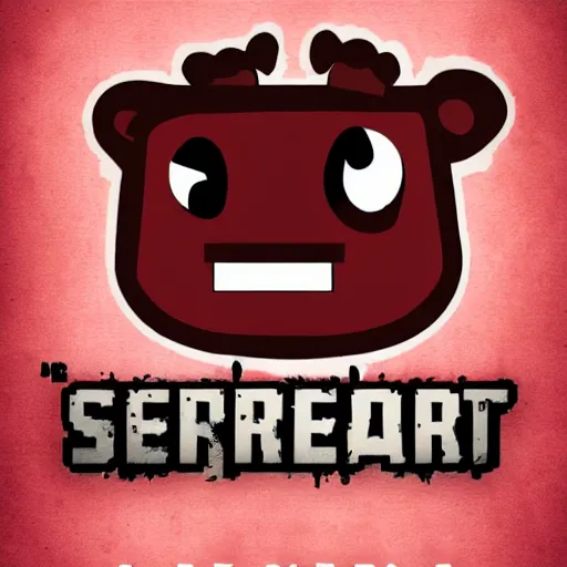 Image similar to Poster for Super Meat Boy