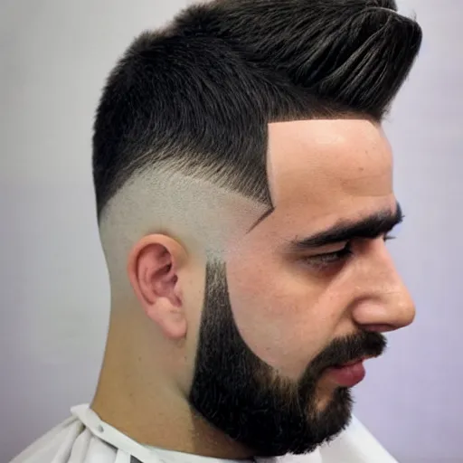 Prompt: average turkish barber haircut