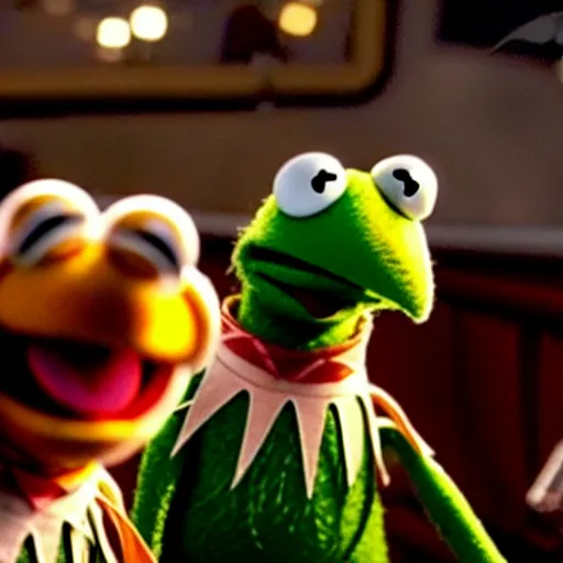 Image similar to still of the Muppets in the movie Interstellar