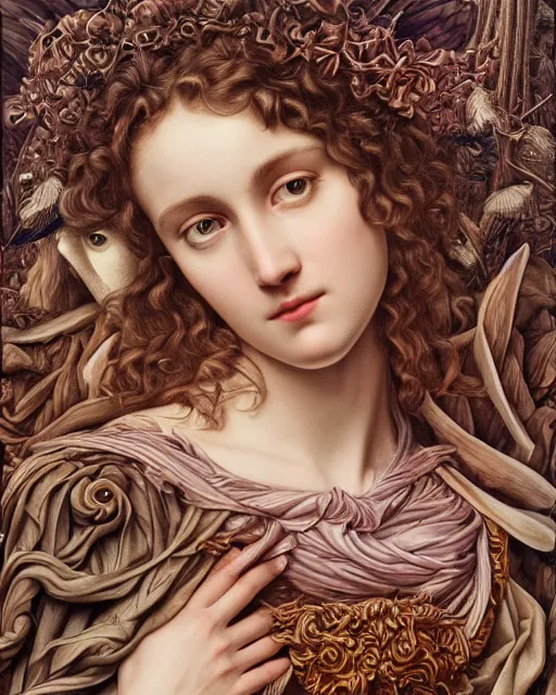 Image similar to artwork by evelyn de morgan, hd, hyper detailed, 4 k