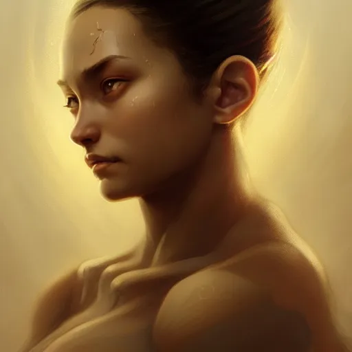 Image similar to portrait of katara, defined upper body, fantasy, intricate, elegant, highly detailed, digital painting, artstation, concept art, matte, sharp focus, illustration, art by aenaluck and roberto ferri and greg rutkowski, epic fantasy, digital painting