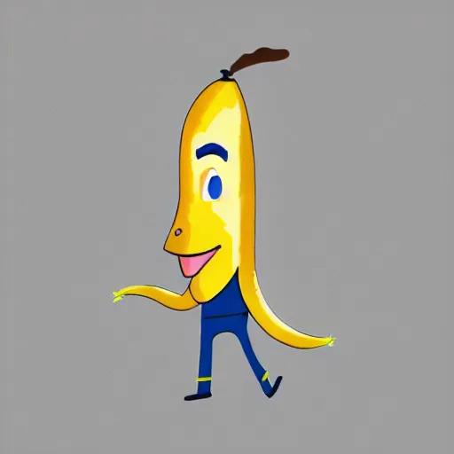 Prompt: elon musk as a banana, relatable