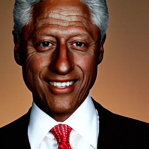 Image similar to dark skinned bill clinton