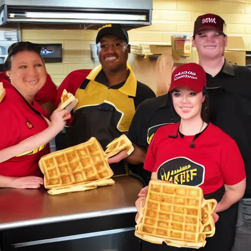 Image similar to wafflehouse employee's