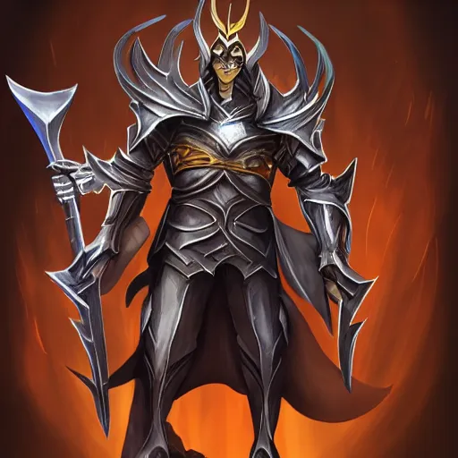 Image similar to sauron as a league of legends character