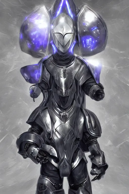 Image similar to helmet armor guardian destiny in witch queen illumination ray tracing hdr fanart arstation by sung choi robot ninja mask and eric pfeiffer and gabriel garza and casper konefal