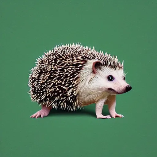 Image similar to “a hedgehog mixed with a turtle”