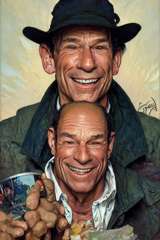 Image similar to Ernest P. Worrell portrait by Stanley Artgerm Lau, greg rutkowski, thomas kindkade, alphonse mucha, loish, norman Rockwell