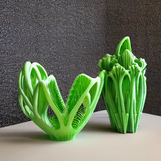 Image similar to 3d printed planter, parametric design