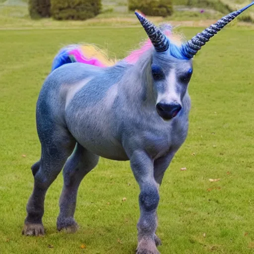 Prompt: a unicorn goblin hybrid cross