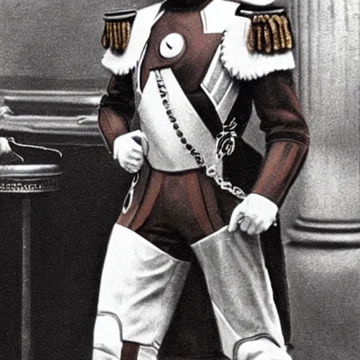 Image similar to tsar nicholas ii is iron man