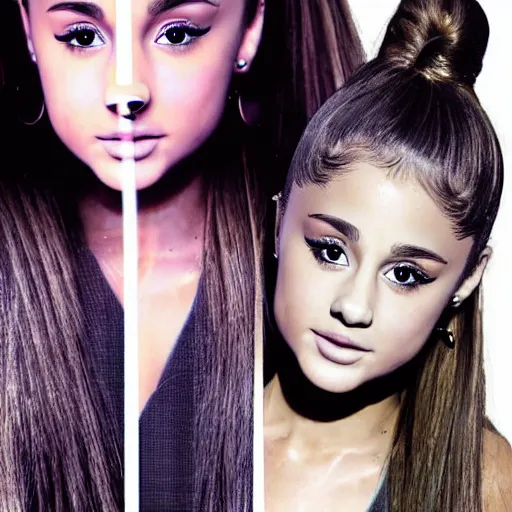 Prompt: a digital art ultra detailed from a Ariana Grande by Waya Steurbaut