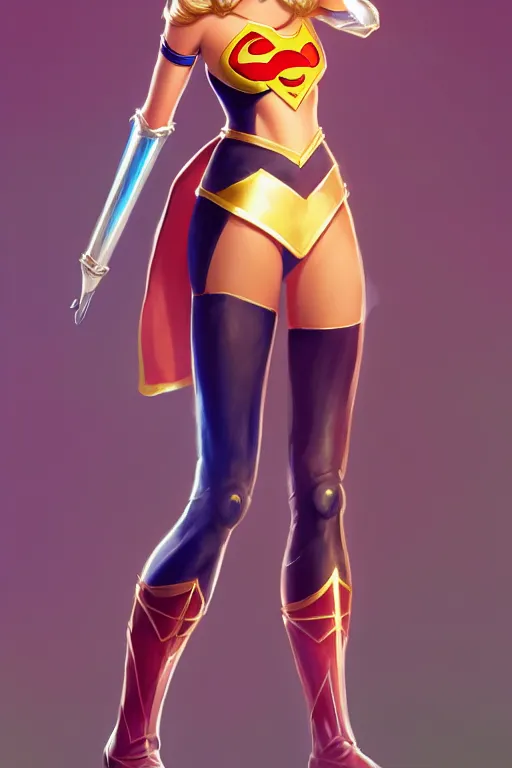 Prompt: full body character concept art of the wondergirl | | pixar - cute - fine - face, pretty face, realistic shaded perfect face, fine details by stanley artgerm lau, wlop, rossdraws, james jean, jakob eirich, andrei riabovitchev, marc simonetti, and sakimichan, trending on artstation