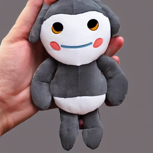 Image similar to a flounder plush doll