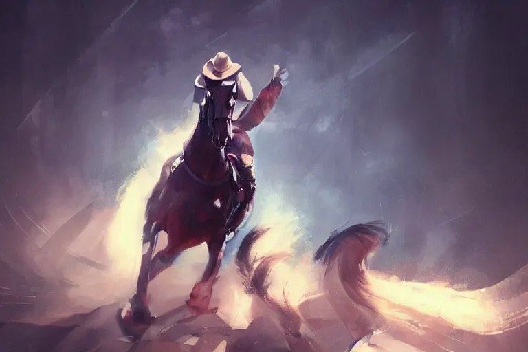 Image similar to portrait of a man falling over in an arena, digital painting, cinematic light, sharp, artgerm and wlop