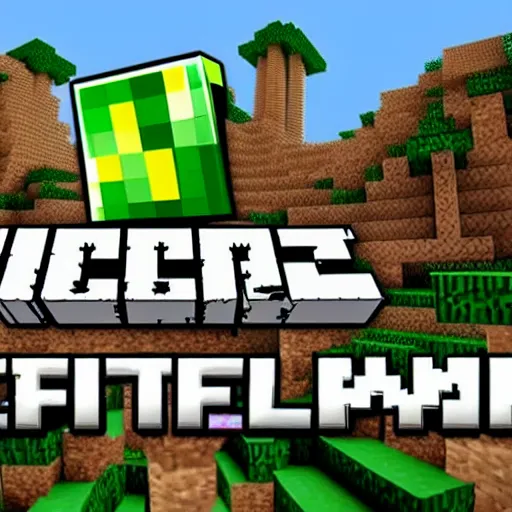 Image similar to new minecraft logo