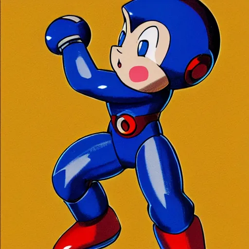 Image similar to Thicc megaman