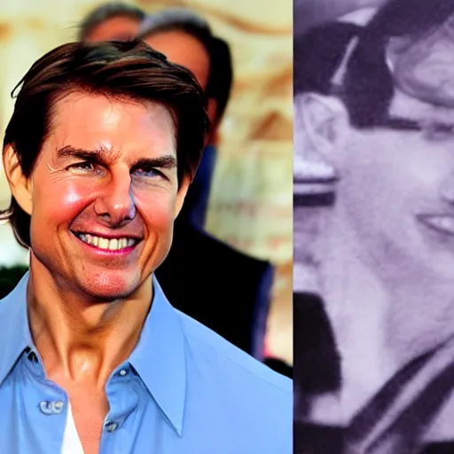 Prompt: tom cruise on a cruise ship, decomposing corpse