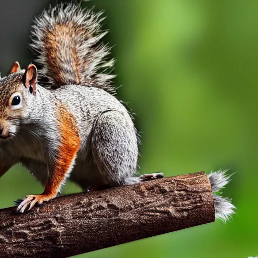 Image similar to donald trump as a squirrel, cinematic, hyper realistic, 8 k render