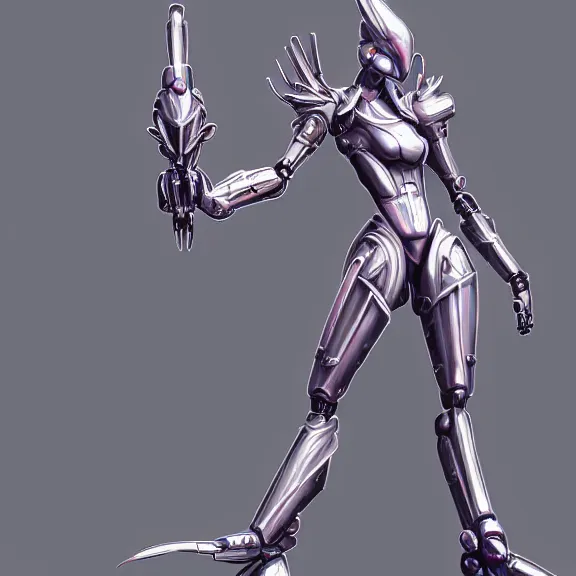 Prompt: extremely detailed giantess shot of a goddess that's a giant beautiful stunning anthropomorphic robot female dragon, standing majestically on a mountain, elegant pose, robot dragon claws, streamlined shiny silver metal armor, fuchsia skin, detailed sharp metal claws, sleek thick robot legs, long elegant tail, detailed warframe fanart, destiny fanart, high quality digital art, giantess art, furry art, warframe art, Destiny art, furaffinity, DeviantArt, artstation, 8k HD, octane render