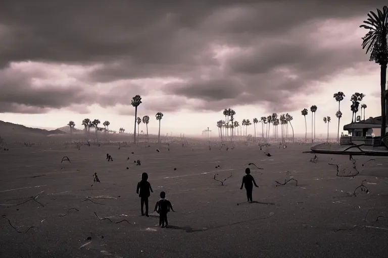 Image similar to Santa Monica alien invasion by Emmanuel Lubezki