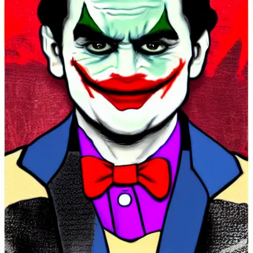 Prompt: ben shapiro as the joker