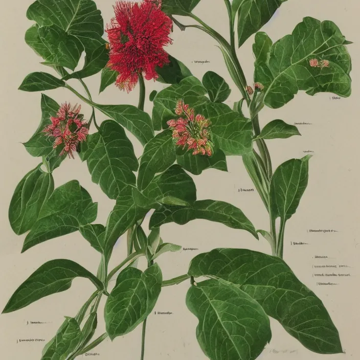 Image similar to botanical illustration