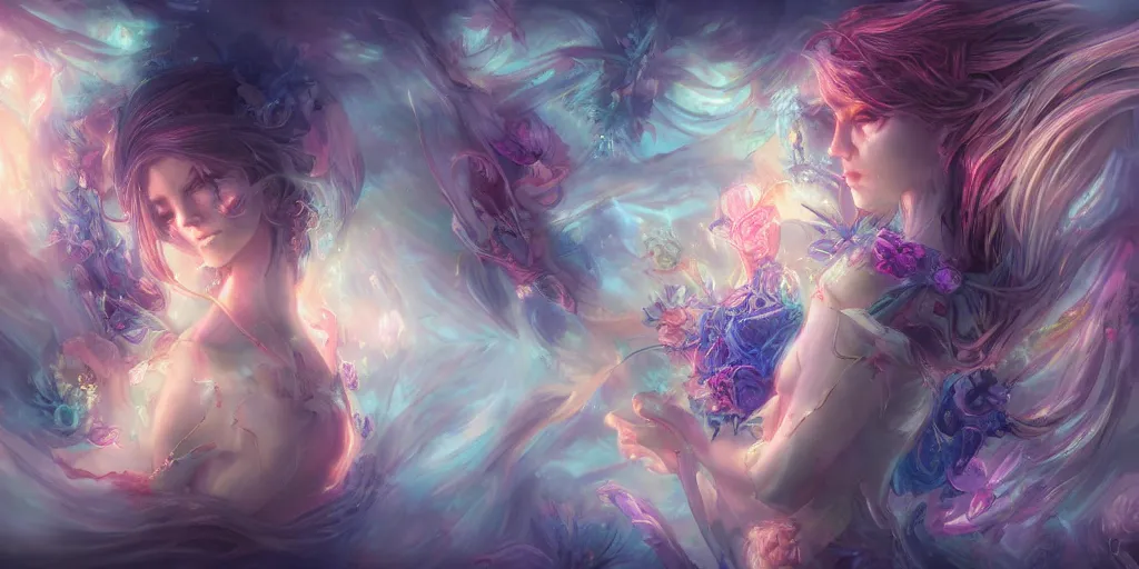 Image similar to dreamscape, female, ross tran, vivid colors, anatomical, highly detailed sculpture, intricate detailed, ommatidia, 8 k, cinematic atmosphere, post - processing