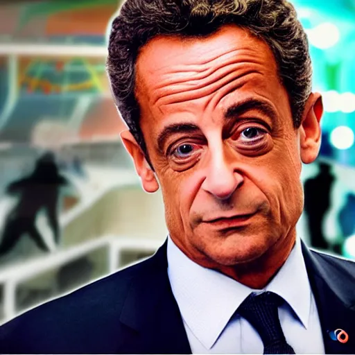 Prompt: cyborg Nicolas Sarkozy in a cyberpunk city, neon lights, award wining photograph, 8K UHD, very very very very very very very very very very very very very very very very very very very very very beautiful