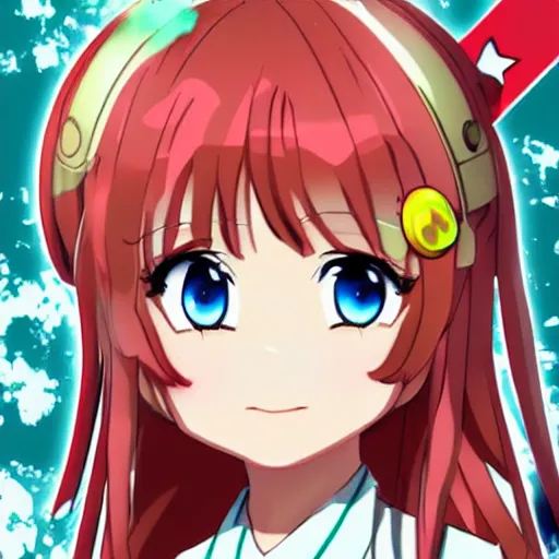 Image similar to loli stalin, HD, anime,