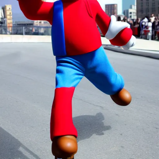 Image similar to keanu reeves dressed as mario, highly detailed, high quality, hd, 4 k, 8 k, canon 3 0 0 mm, professional photographer, 4 0 mp, lifelike, top - rated, award winning, realistic, sharp, no blur, edited, corrected, trending