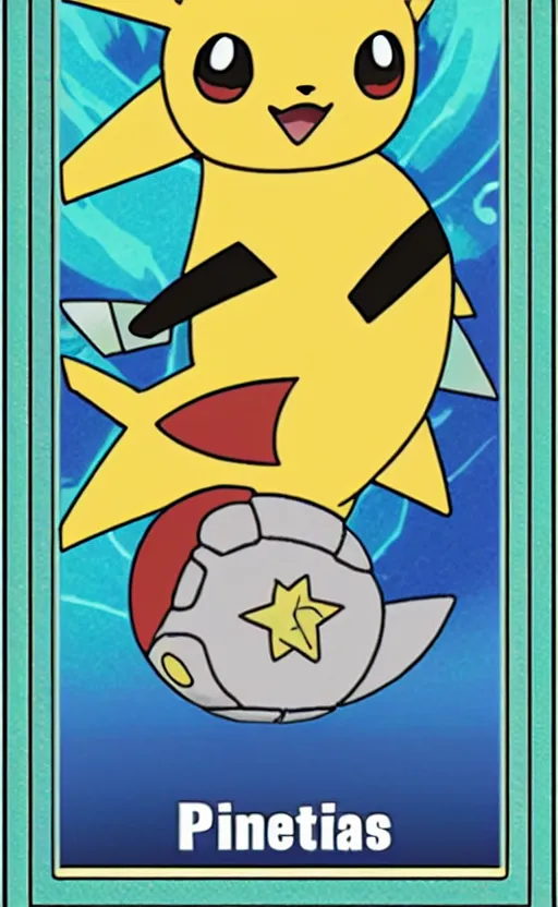 Image similar to a pokemon card