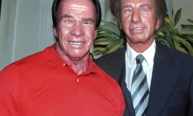 Image similar to arnold and sylvester