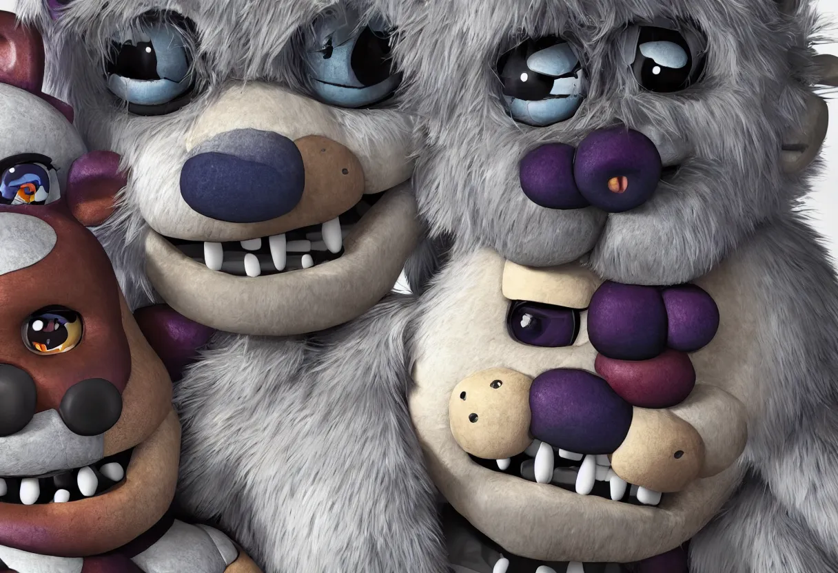 Prompt: Five Nights At Freddy's 4k, hd, photorealistic