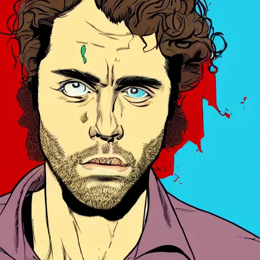 Prompt: mikky ekko, detailed, in the style of Geoff Darrow and Frank Miller