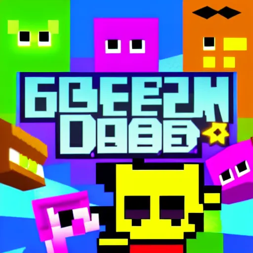 Image similar to geometry dash level