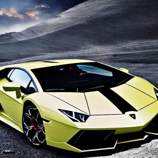 Image similar to lamborghini as a transformer 4 k quality super realistic