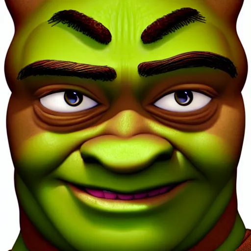 prompthunt: funny shrek with cyberpunk glasses, meme