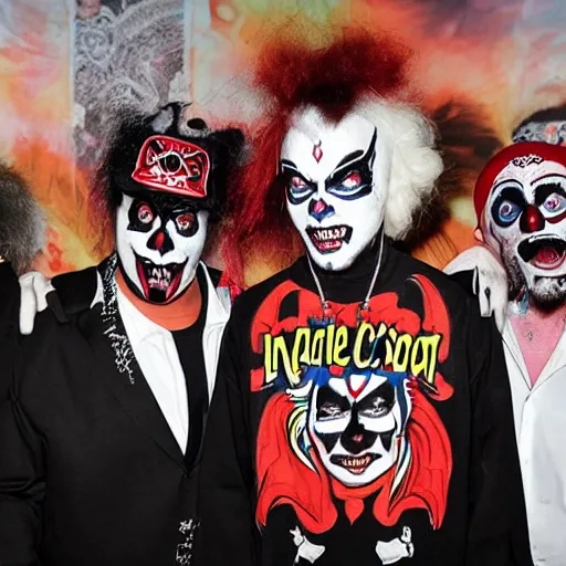 Image similar to Insane Clown Posse discovers a new Miracle