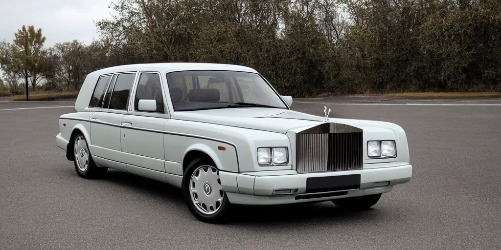 Prompt: 1990s Rolls Royce Cullinan