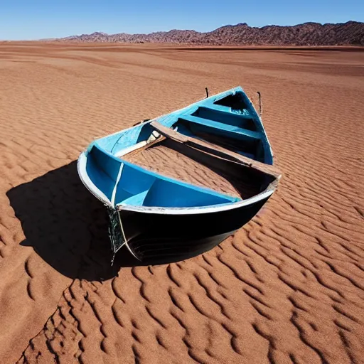 Image similar to boat in the dessert, jewls everywhere