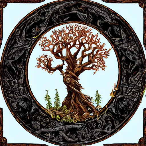 Image similar to yggdrasil