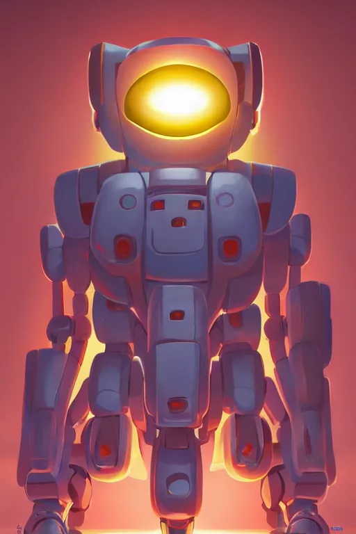 Image similar to metabots medabots medarotto medarot robot minimalist comics, behance hd by jesper ejsing, by rhads, makoto shinkai and lois van baarle, ilya kuvshinov, rossdraws global illumination ray tracing hdr radiating a glowing aura