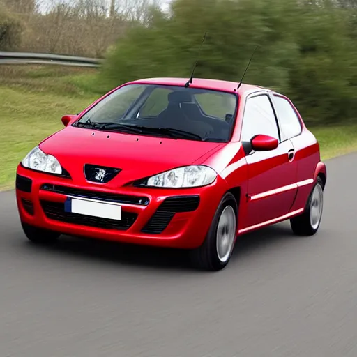 Prompt: peugeot 206